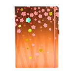Cuaderno A4 Notebook Flores 80Hj Rayado 26950